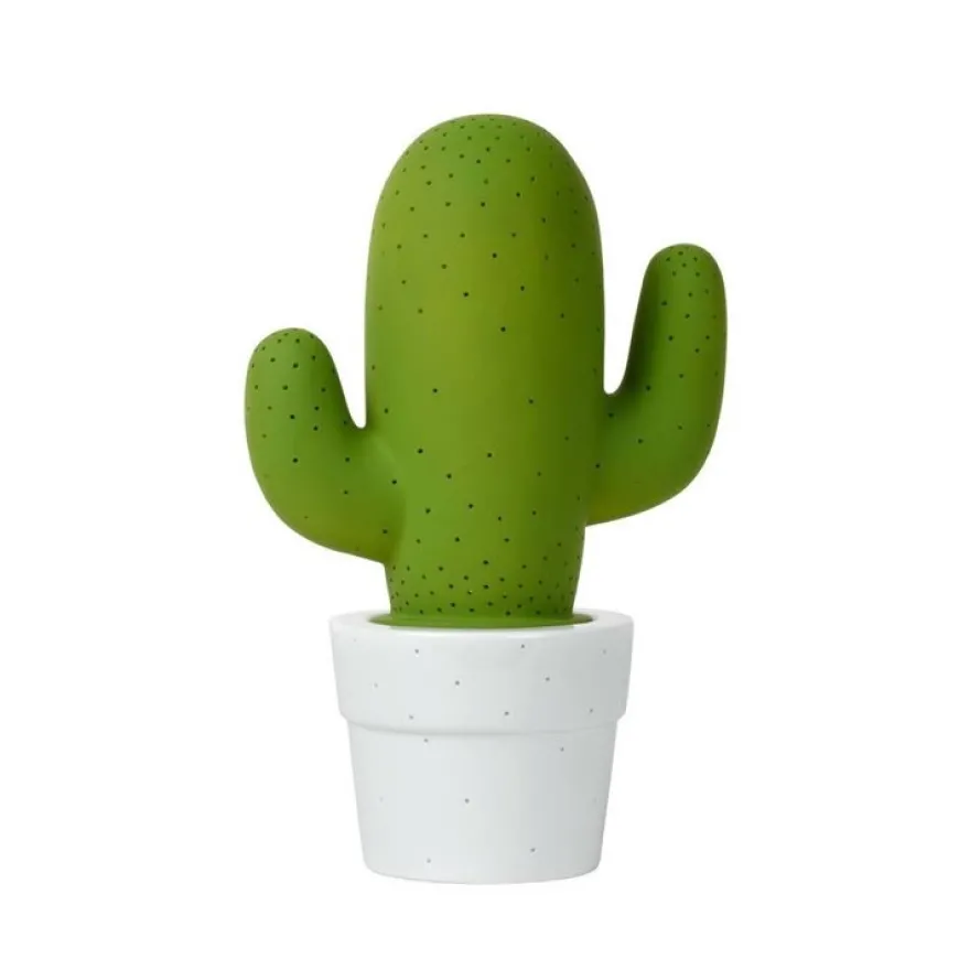 Cactus H30.5 zielony - Lucide - lampa biurkowa