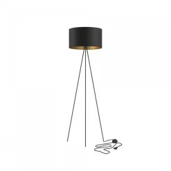 Cadilac I Black-Gold - Nowodvorski - lampa podłogowa nowoczesna