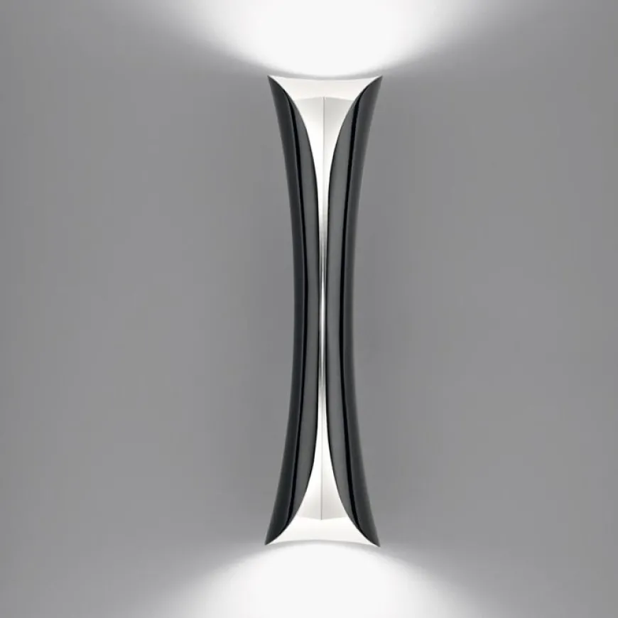 Cadmo H54 czarny lakierowany - Artemide - lampa ścienna