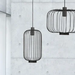 Cage Black 6844 - Nowodvorski - lampa wisząca nowoczesna