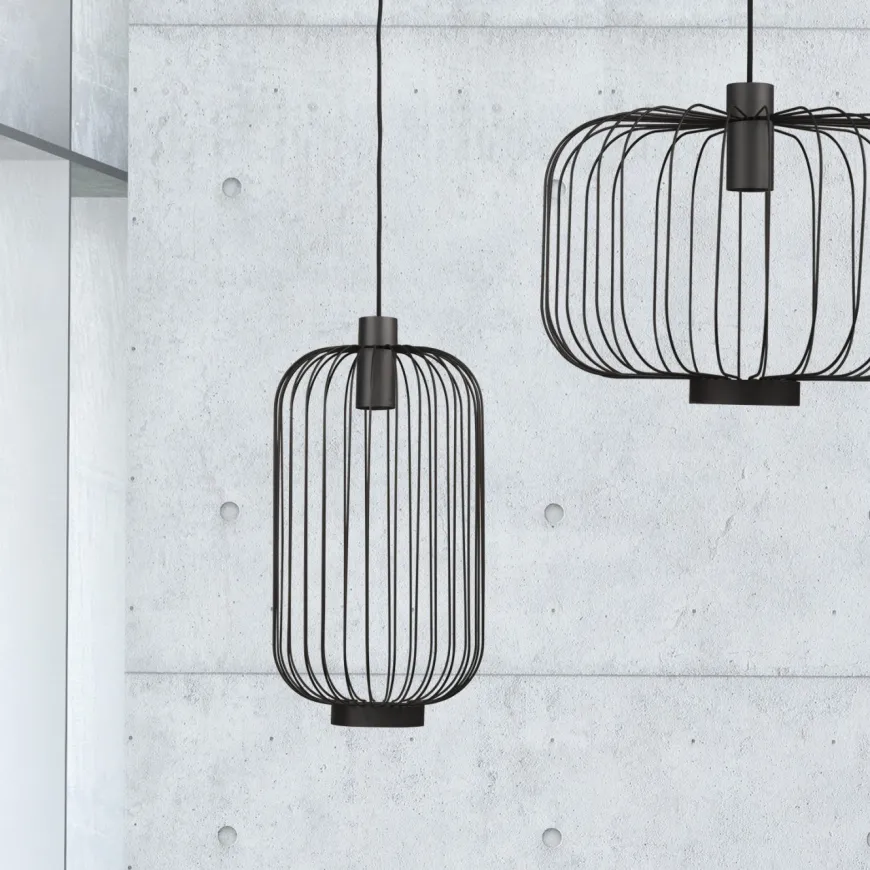 Cage Black 6844 - Nowodvorski - lampa wisząca nowoczesna
