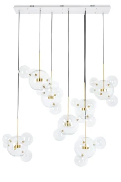 Capri Line 7 Złota - King Home - lampa wisząca
