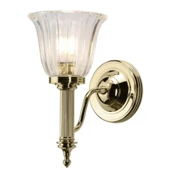 Carroll Led Polished Brass - Elstead Lighting - kinkiet łazienkowy