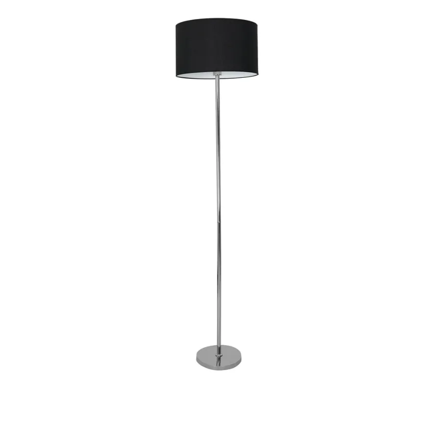 Casino Black-Chrome - Milagro - lampa podłogowa nowoczesna