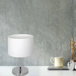 Casino White-Chrome - Milagro - lampa biurkowa nowoczesna