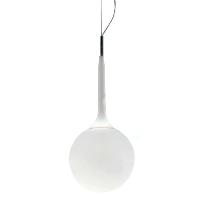 Castore Ø25 opal biały - Artemide - lampa wisząca