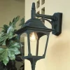 Chapel Black H44 - Elstead Lighting - kinkiet ogrodowy