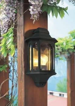 Chapel Black H38 - Elstead Lighting - kinkiet ogrodowy