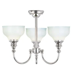 Cheadle Led - Elstead Lighting - lampa sufitowa łazienkowa