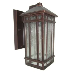 Chedworth Old Bronze - Elstead Lighting - kinkiet ogrodowy