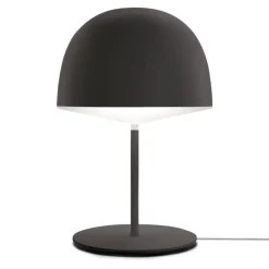 Cheshire H53 stóp, nieprzezroczysty czarny kopuła - Fontana Arte - lampa biurkowa
