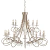 Christina Silver And Gold - Elstead Lighting - lampa wisząca 18-ramienna