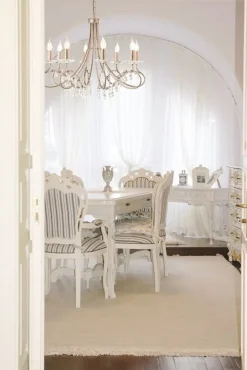 Christina Silver And Gold - Elstead Lighting - lampa wisząca 8-ramienna