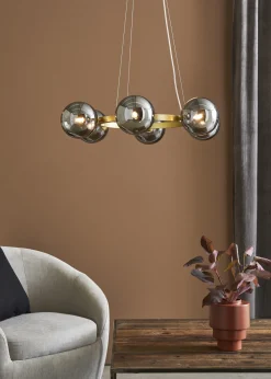 Circle Gold-Smoke VI - Markslöjd - lampa wisząca
