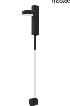 Clarid Black Czarna - Moosee - lampa ścienna