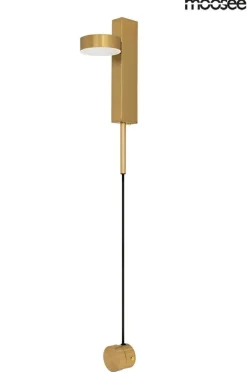 Clarid Gold Złota - Moosee - lampa ścienna