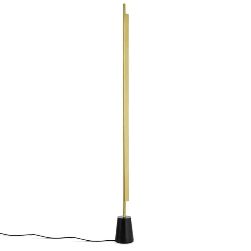 Compendium H185 mosiądz - Luceplan - lampa podłogowa
