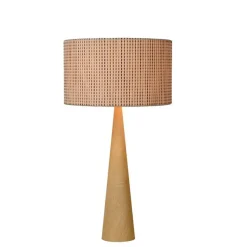 Conos H65 drewno - Lucide - lampa biurkowa