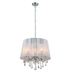 Cornelia White M - Italux - lampa wisząca klasyczna