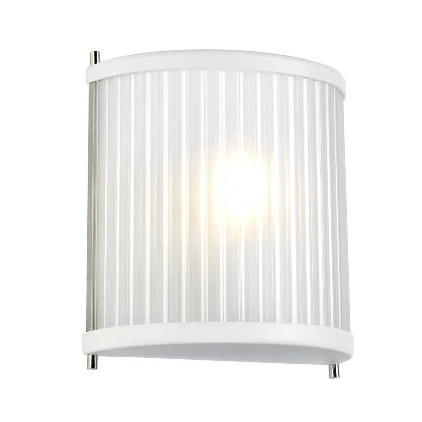Corona biały - Elstead Lighting - kinkiet