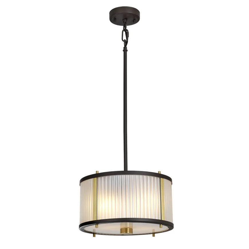 Corona brąz - Elstead Lighting - plafon