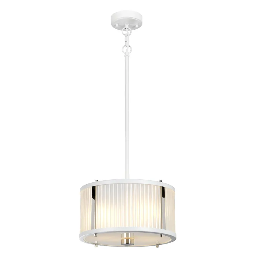 Corona nikiel - Elstead Lighting - plafon
