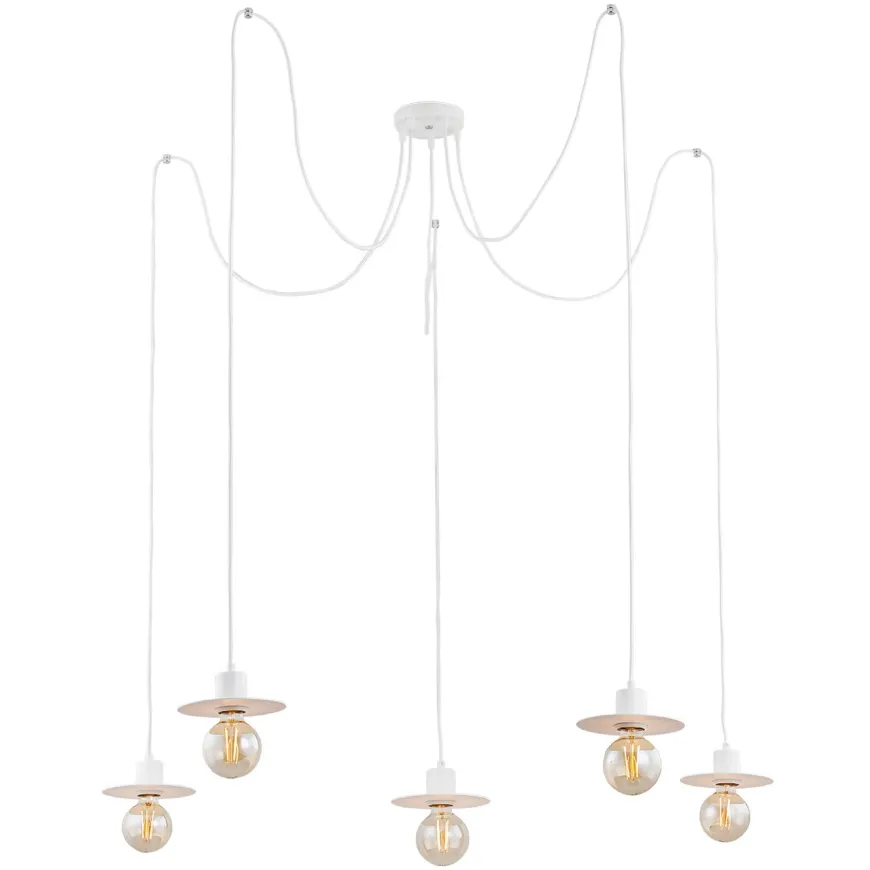Corso 2077 - Argon - lampa wisząca 5 pł.