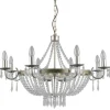 Cortina Champagne Ø75 - Italux - lampa wisząca klasyczna