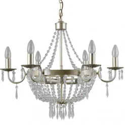 Cortina Champagne Ø65 - Italux - lampa wisząca klasyczna