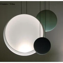 Cosmos 2511 zielony biały brązowy - Vibia - lampa wisząca
