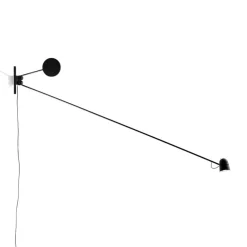 Counterbalance L191.6 czarny - Luceplan - lampa ścienna