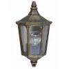 Cricklade Black/Gold - Elstead Lighting - kinkiet ogrodowy