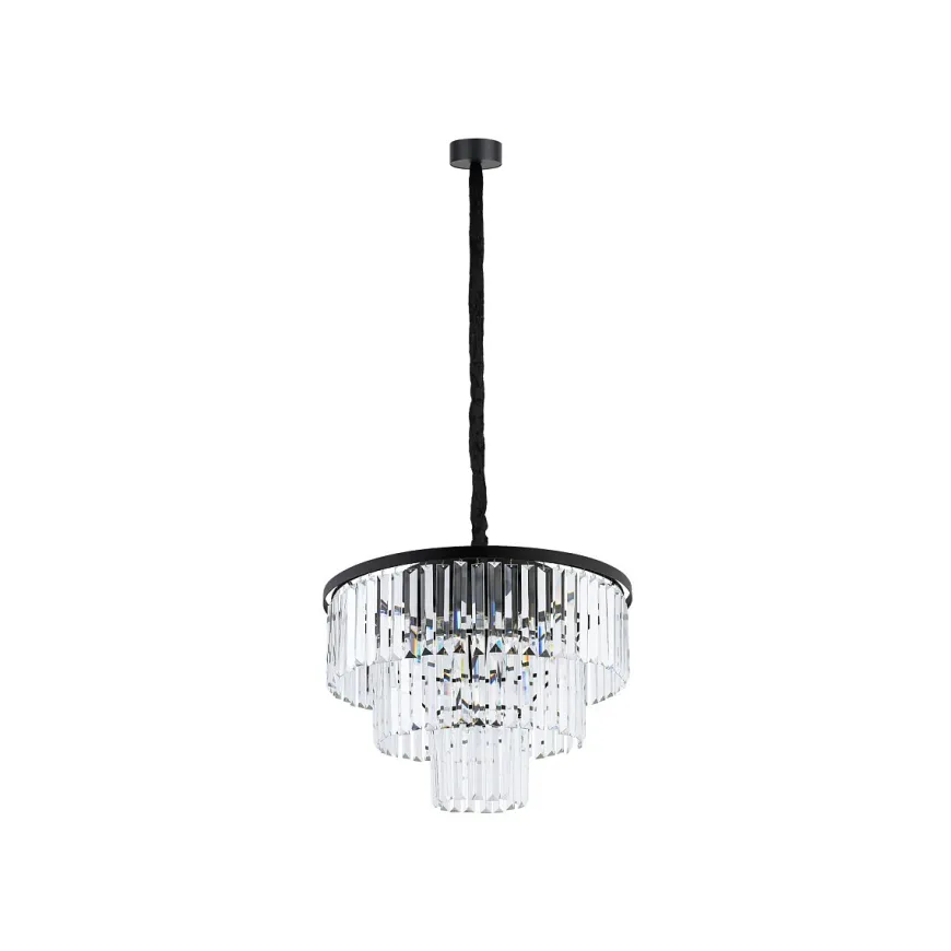 Cristal Black M - Nowodvorski - lampa wisząca