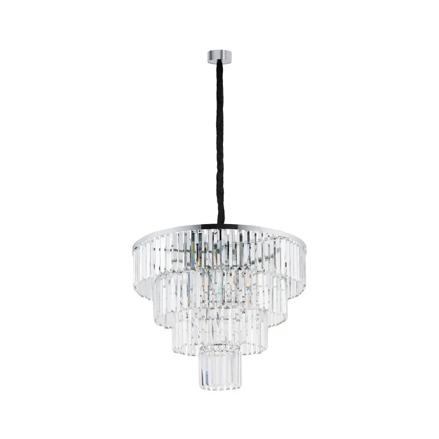 Cristal Silver L - Nowodvorski - lampa wisząca