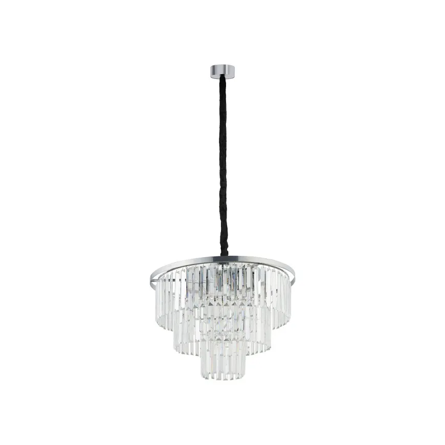 Cristal Silver M - Nowodvorski - lampa wisząca