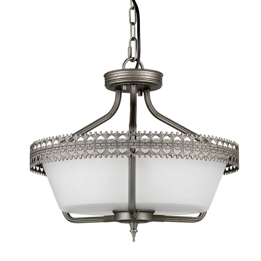 Crown Iron Gate - Elstead Lighting - lampa wisząca klasyczna