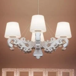 Crown Of Love L194 biały - Slide - lampa sufitowa