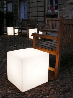 Cubo 40 OUT - Slide - lampa stojąca zewnętrzna