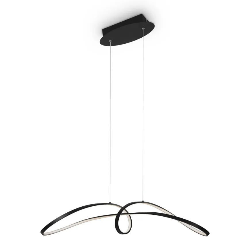 Curve Black - Maytoni - lampa wisząca