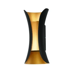 Dante S Black-Gold - Italux - kinkiet