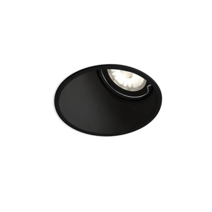 Deep Asym 1.0 LED czarny - Wever & Ducré - oprawa wpuszczana