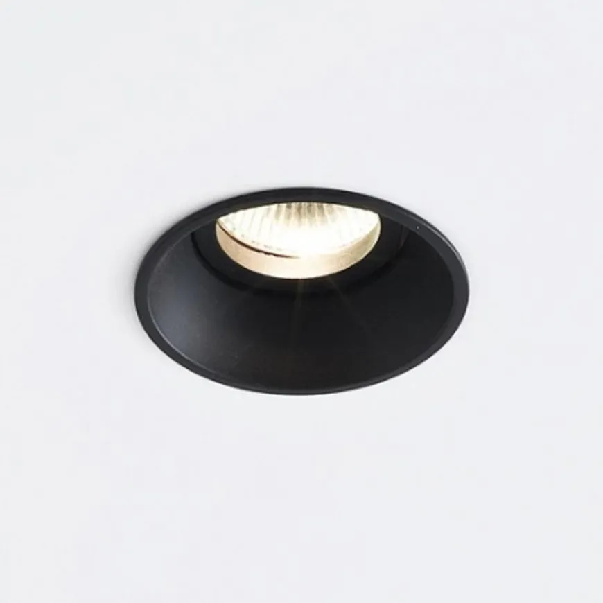 Deep IP44 1.0 LED czarny - Wever & Ducré - oprawa wpuszczana