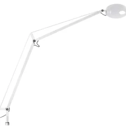 Demetra biały - Artemide - lampa biurkowa z czujnikiem klipsem