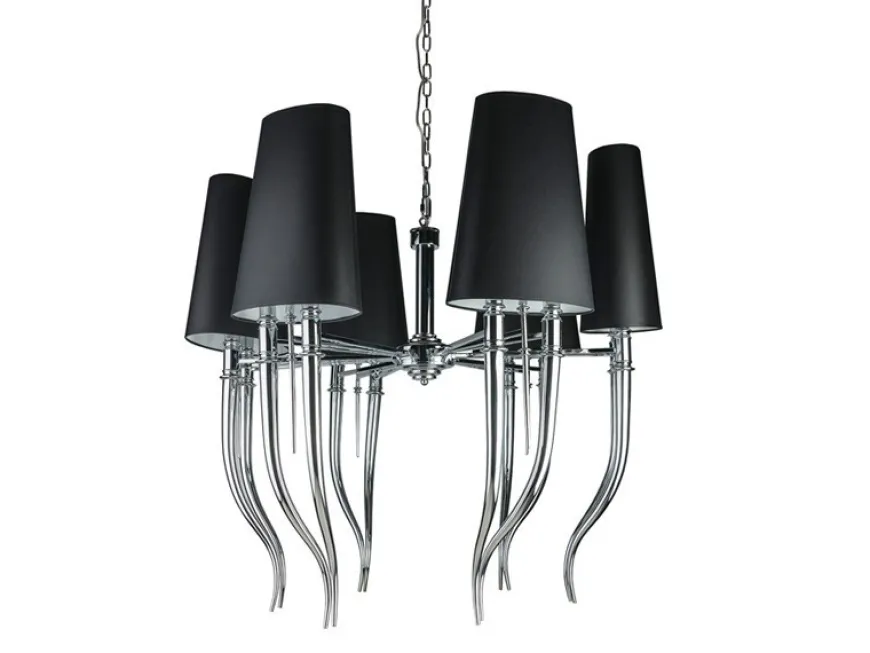DIABLO 6 BIG BLACK - Azzardo - lampa wisząca