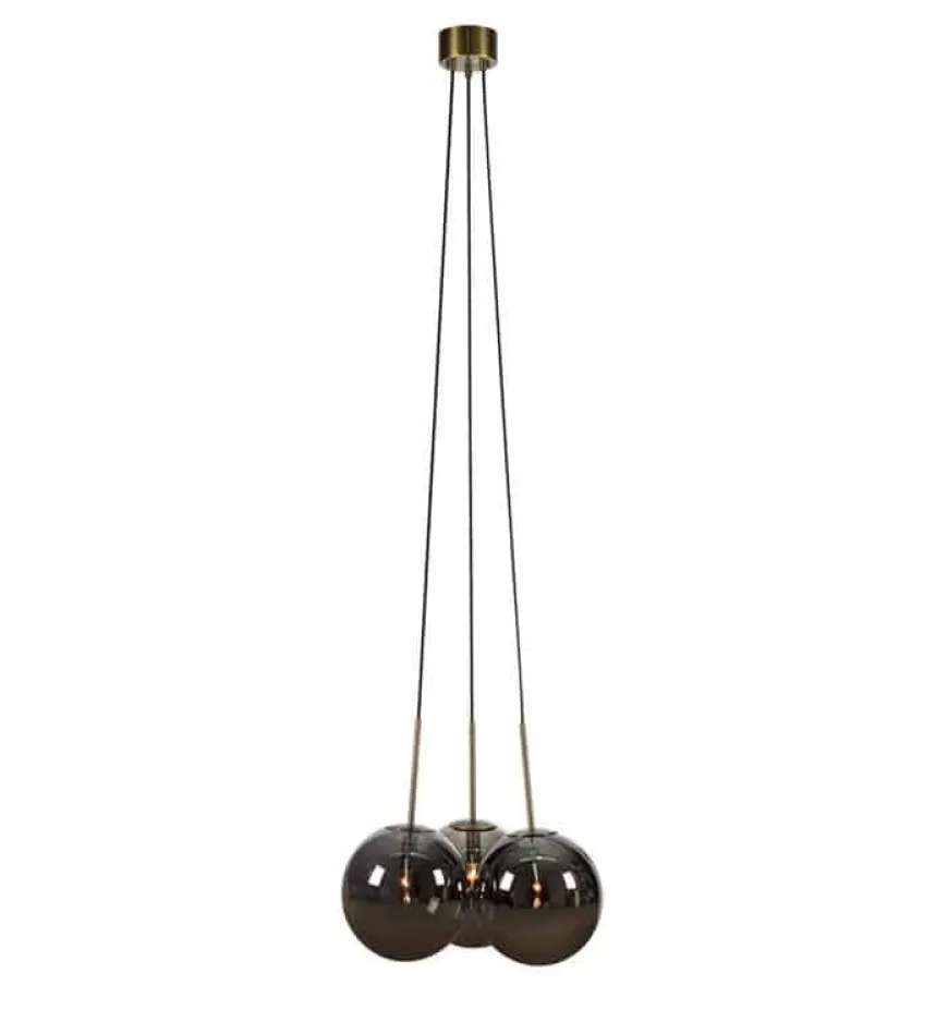 Dione antyczny mosiądz, czarny - Markslöjd - lampa wisząca