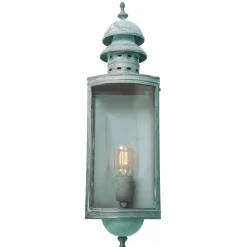 Downing Street Verdigris - Elstead Lighting - kinkiet ogrodowy