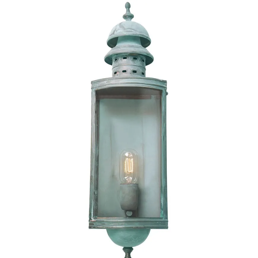 Downing Street Verdigris - Elstead Lighting - kinkiet ogrodowy
