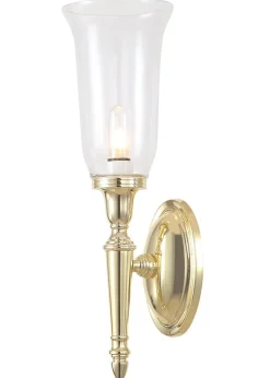 Dryden Led Polished Brass H41 - Elstead Lighting - kinkiet łazienkowy