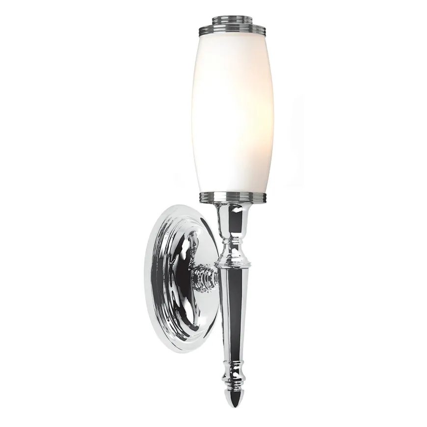 Dryden Led Polished Chrome H40 - Elstead Lighting - kinkiet łazienkowy