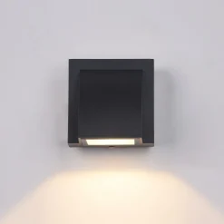 Edgar Led Black - Italux - ścienna